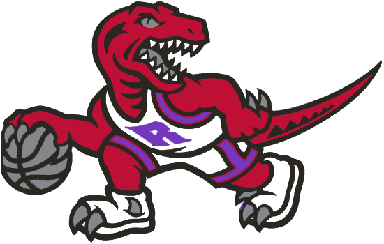 Toronto Raptors 1995-2006 Alternate Logo fabric transfer version 2
